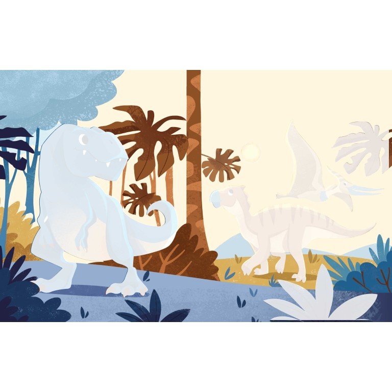 Livre Pinceau Magique - Les Dinosaures