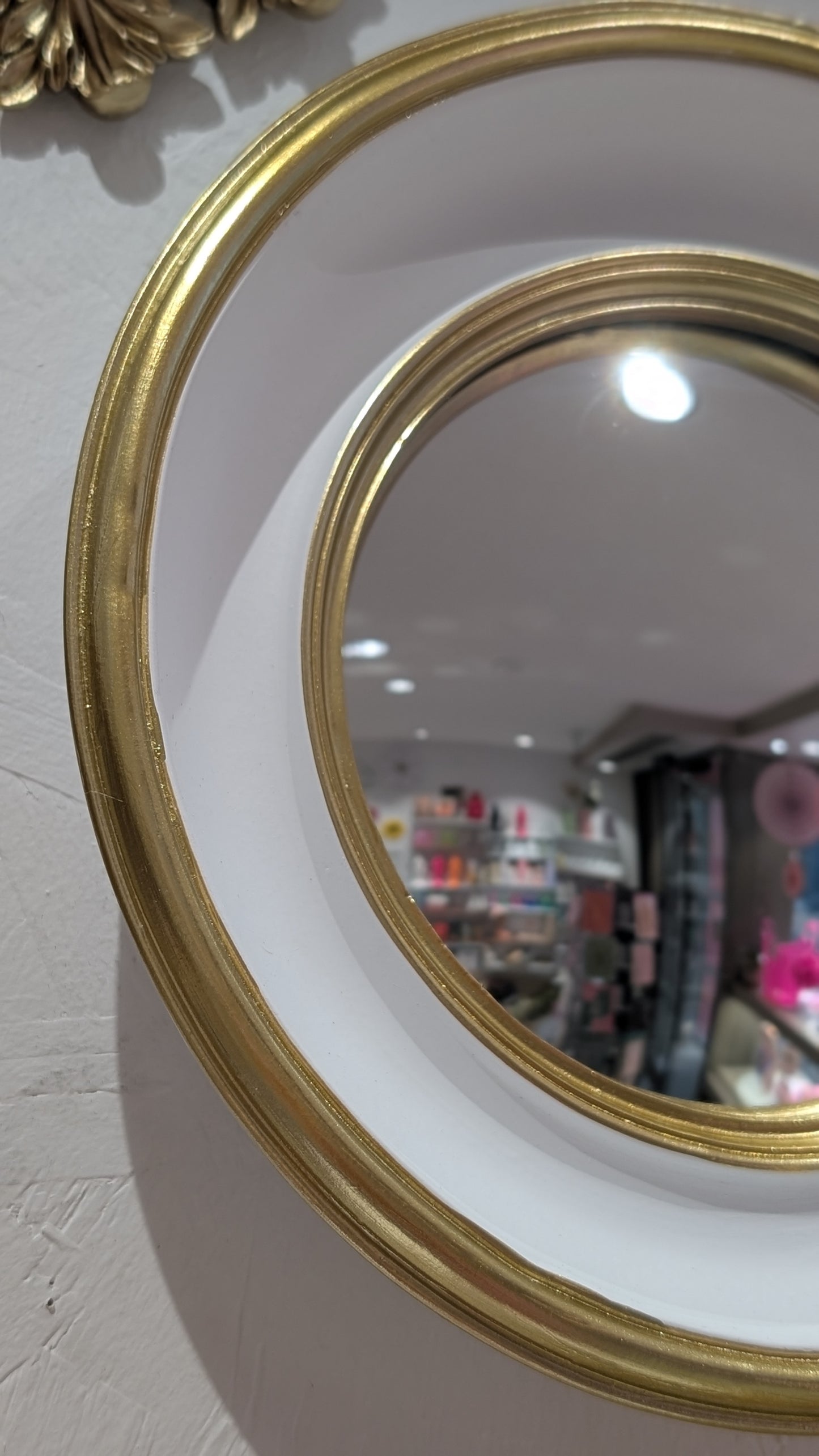 Miroir - Convexe Blanc