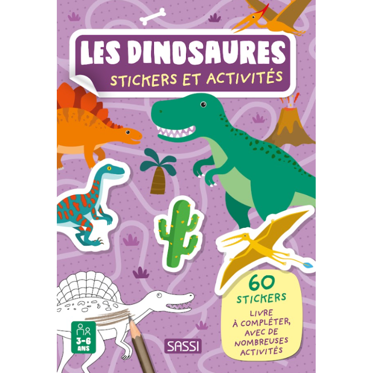 Stickers & Activités - Les Dinosaures