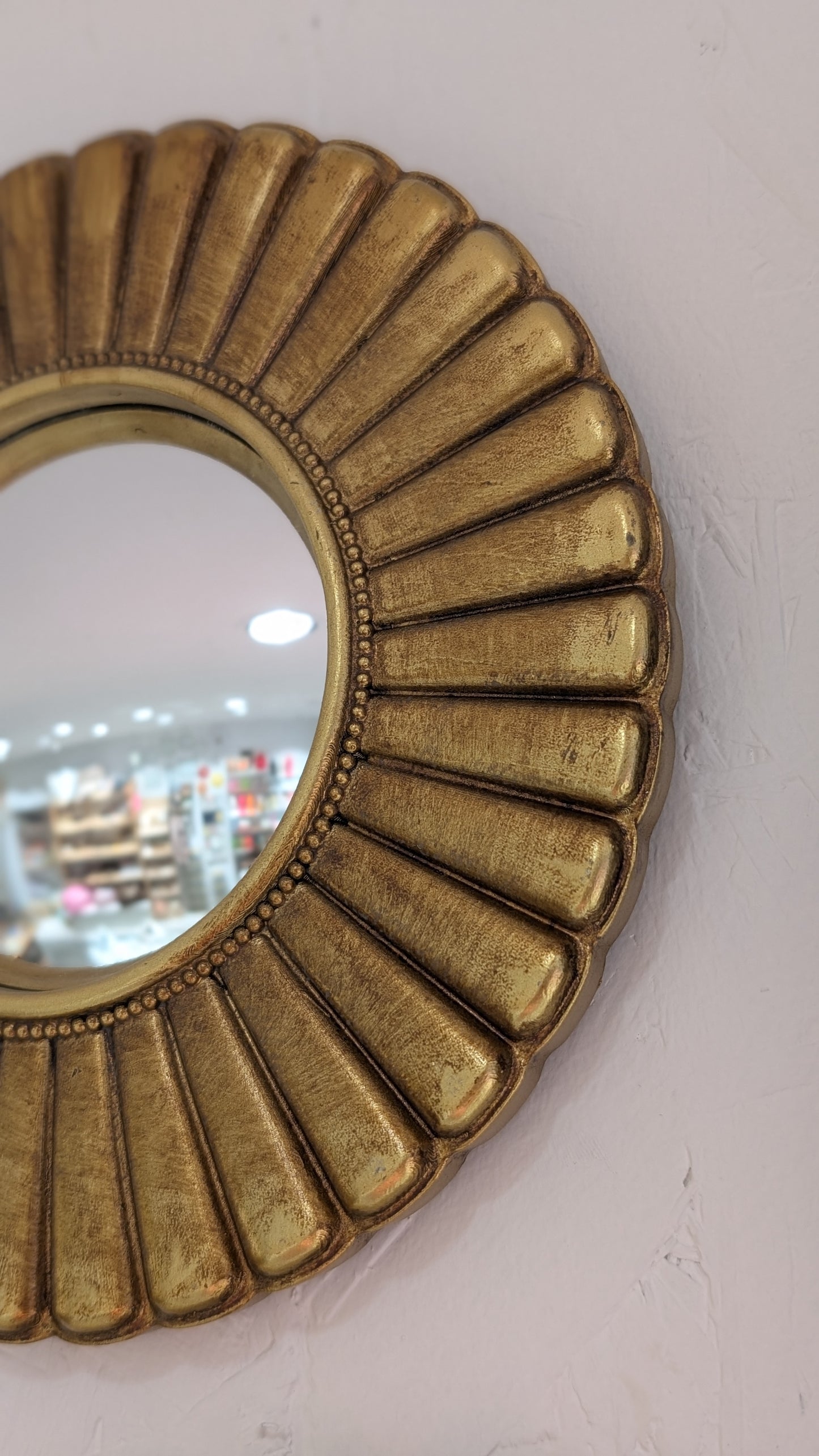 Miroir - Fleur Doré