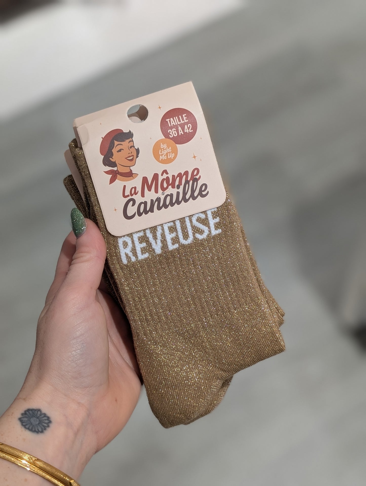 Chaussettes à Paillettes