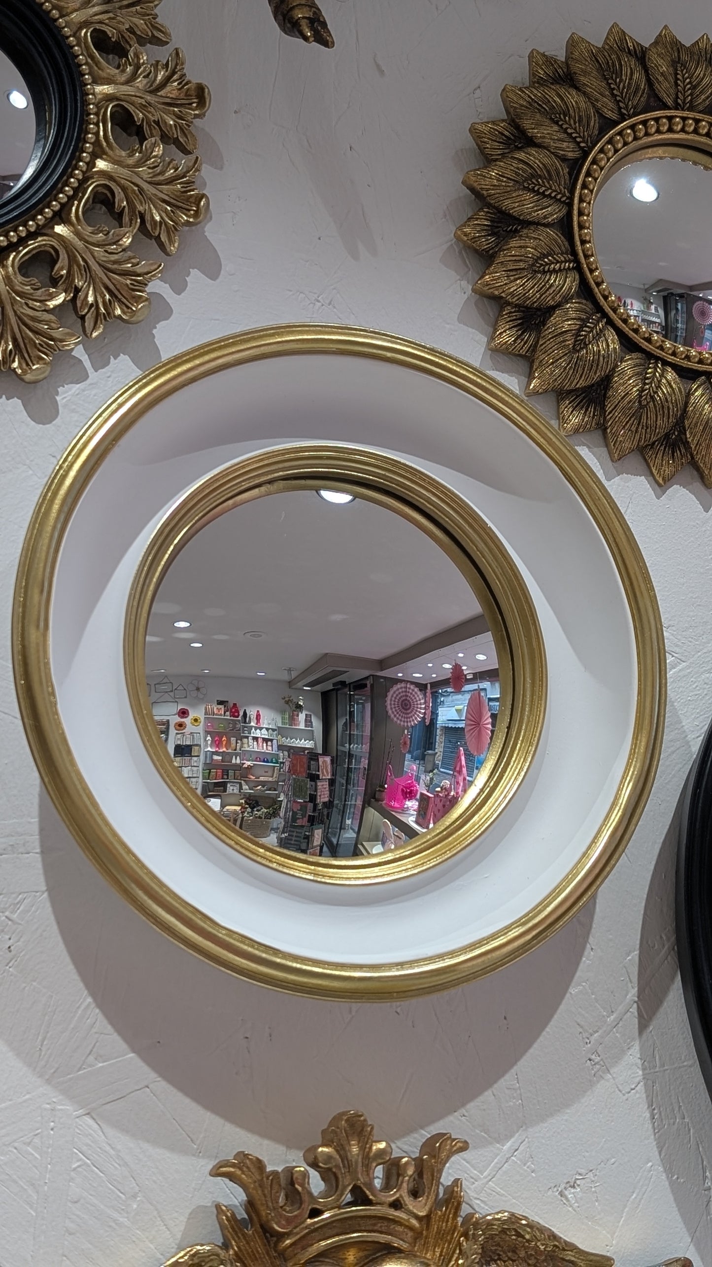 Miroir - Convexe Blanc