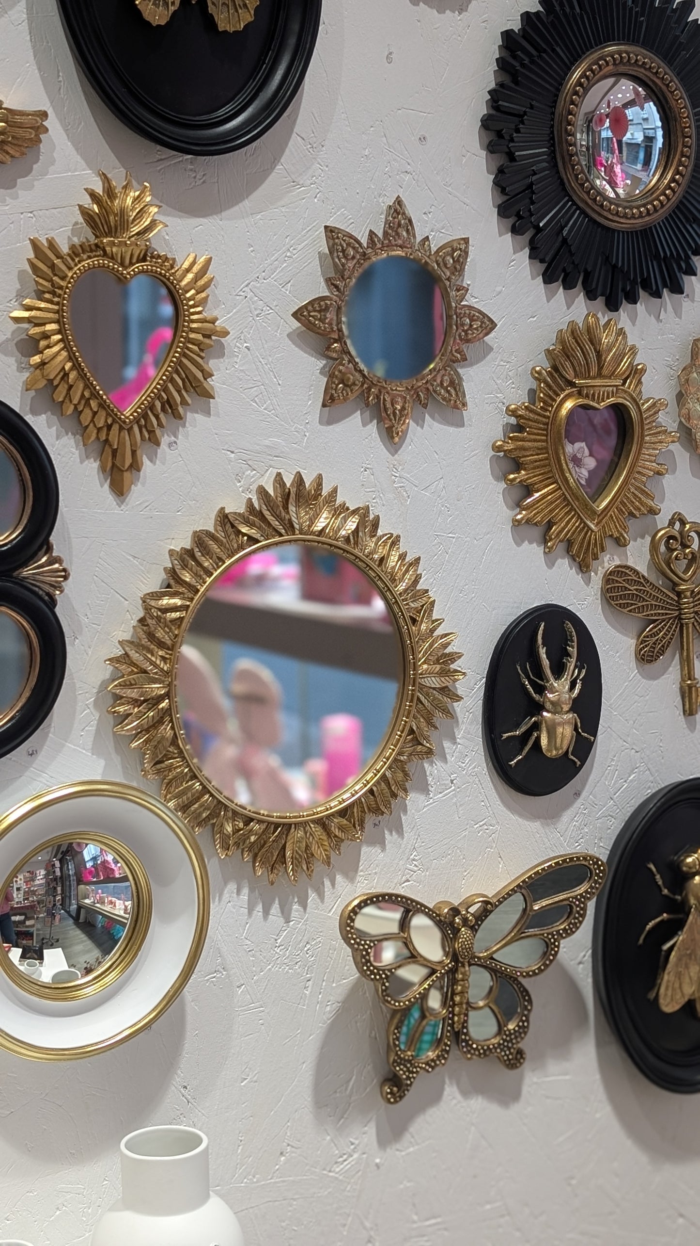 Miroir - Soleil Feuilles