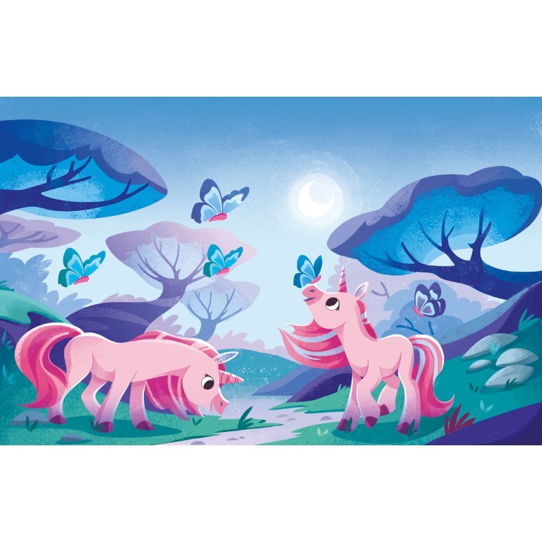 Livre Pinceau Magique - Licorne