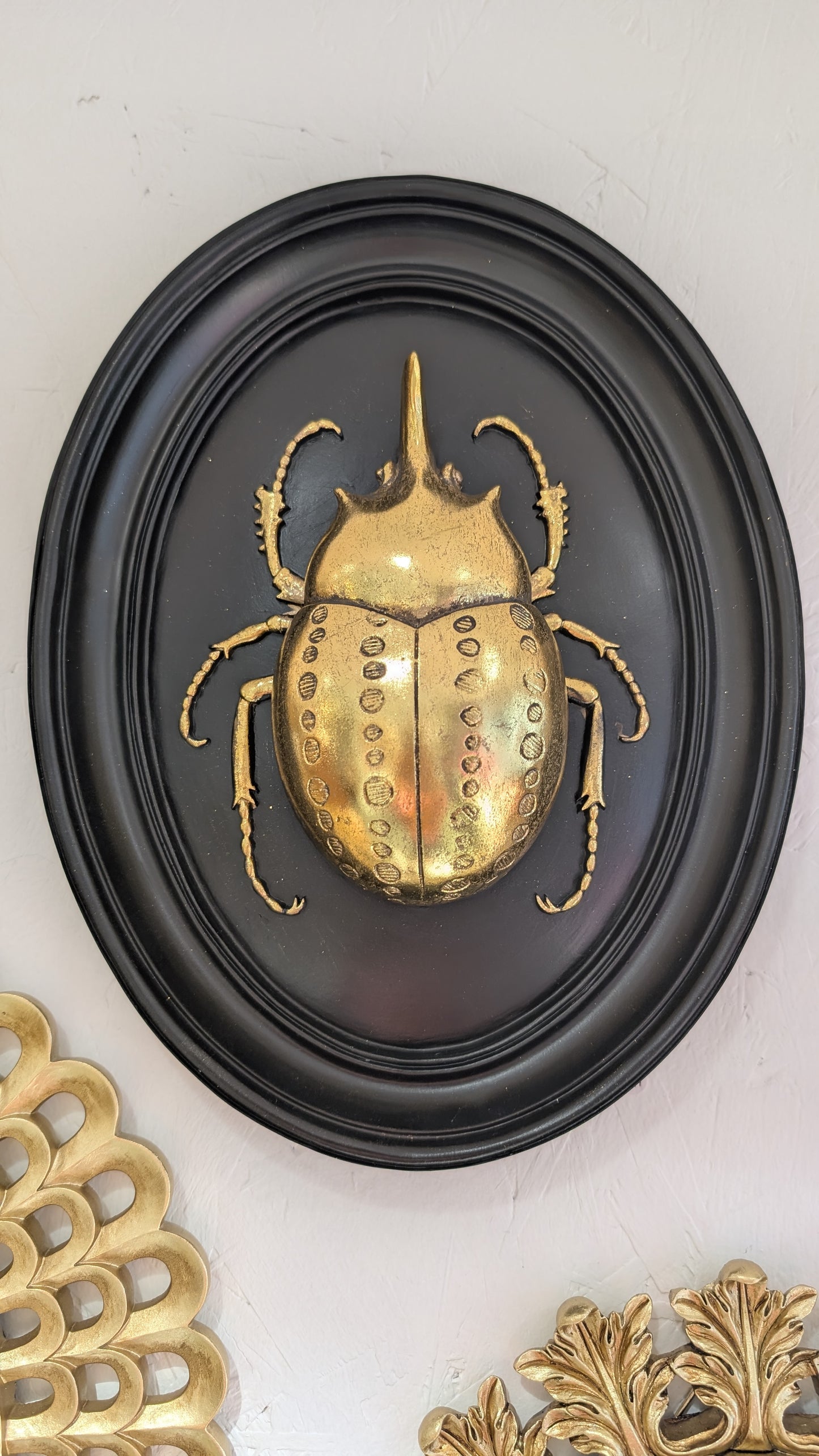 Décoration Murale - Scarabée Noir