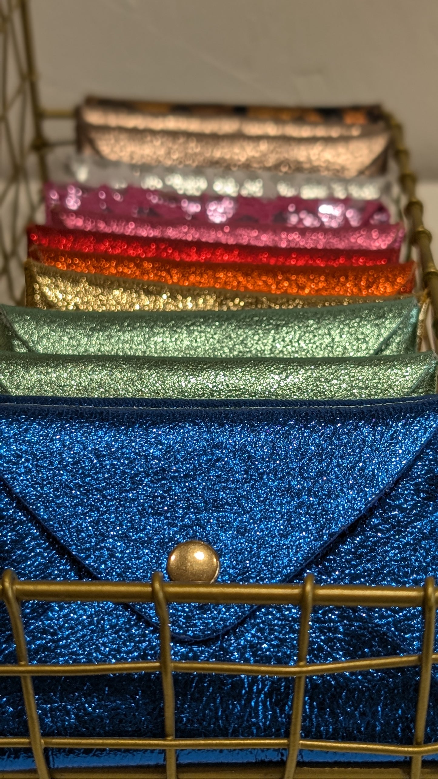 Pochette Origami cuir