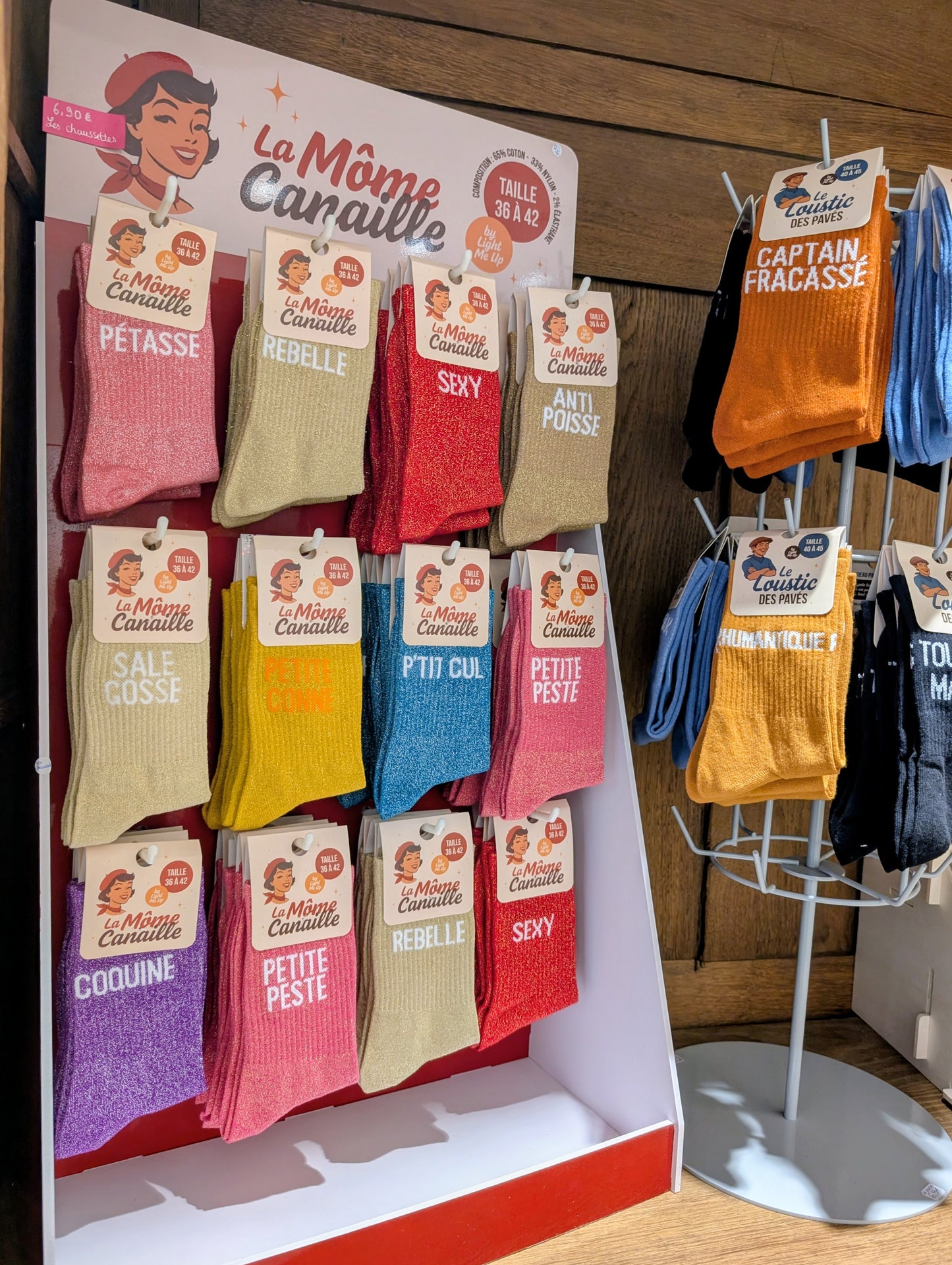 Chaussettes à paillettes – le petit cadeau qui fait sourire