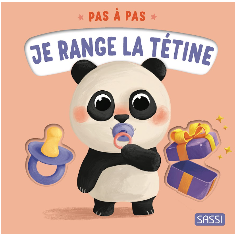 Livre Pas à Pas - Je range la tétine
