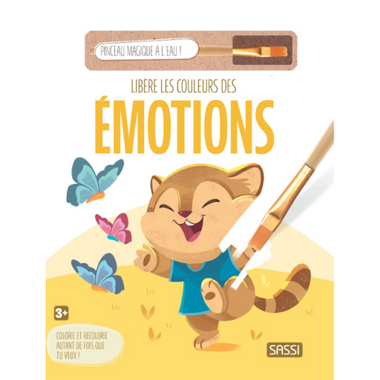 Livre Pinceau Magique - Les Émotions