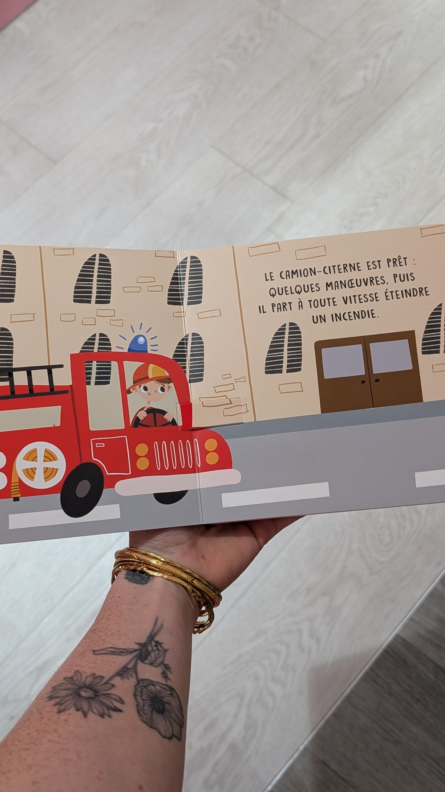 Livre Sonore - Les Pompiers