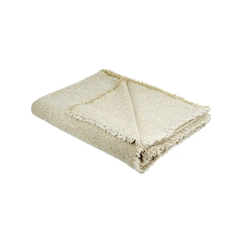 Plaid Coton & Lin - Beige