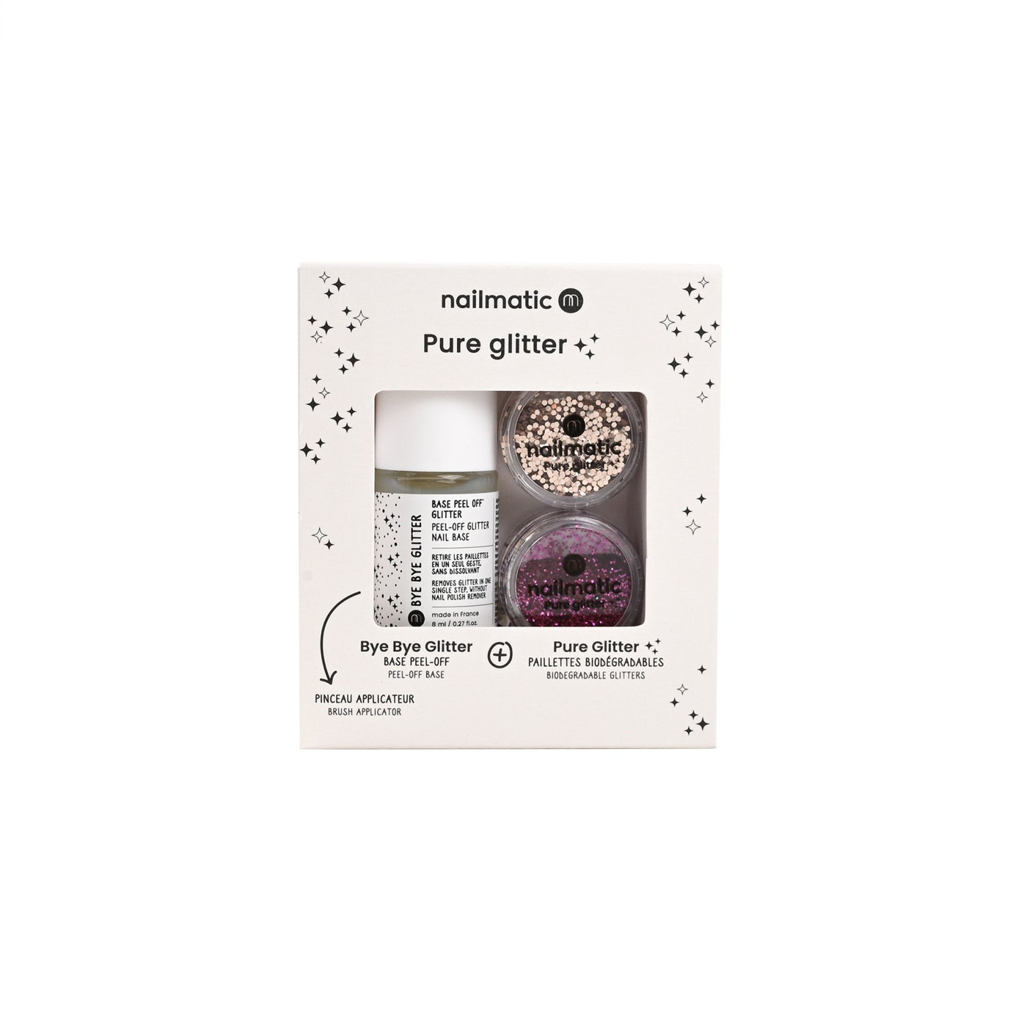 Coffret Pure Glitter - Doré & Rose