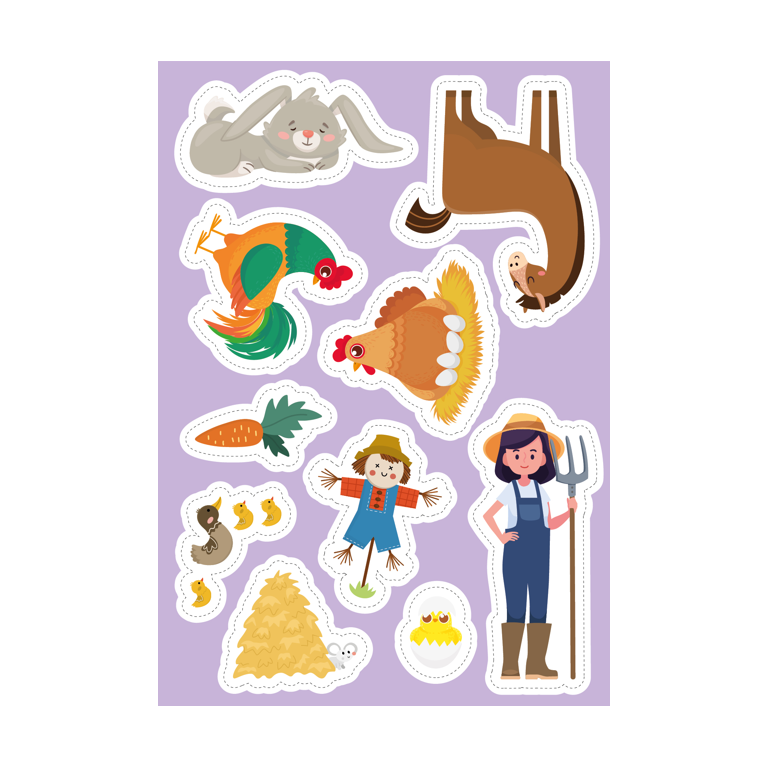 Stickers & Activités - La Ferme