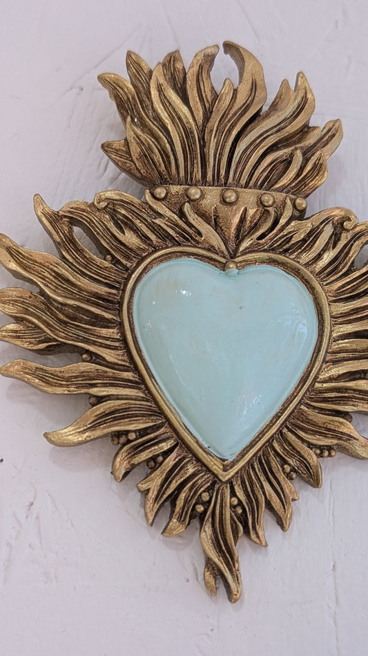 Décoration Murale - Ex-Voto Vert Amande