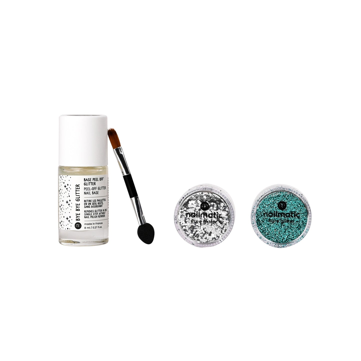 Coffret Pure Glitter - Turquoise & Argenté