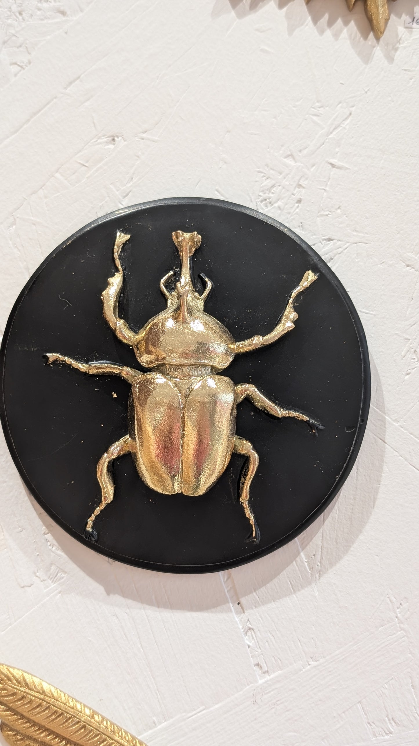 Décoration Murale - Scarabée Noir