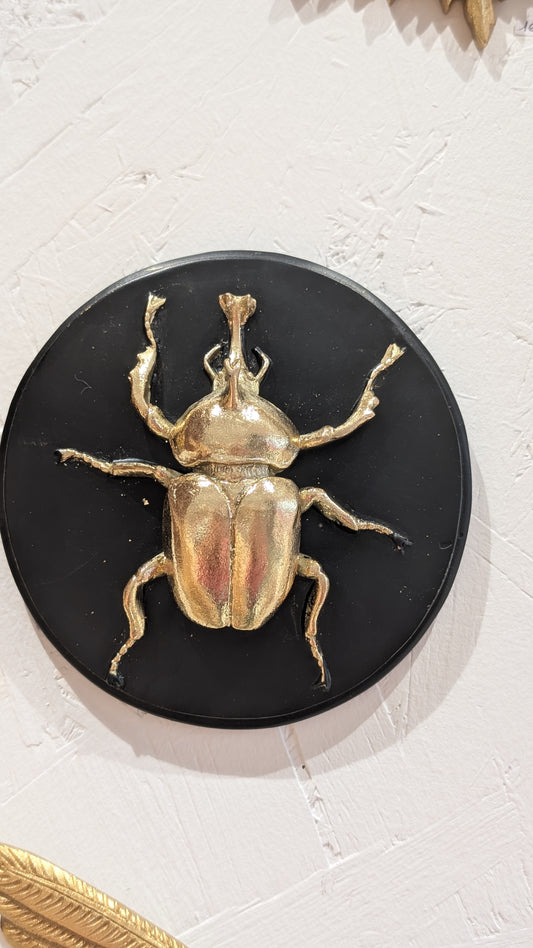Décoration Murale - Scarabée Noir