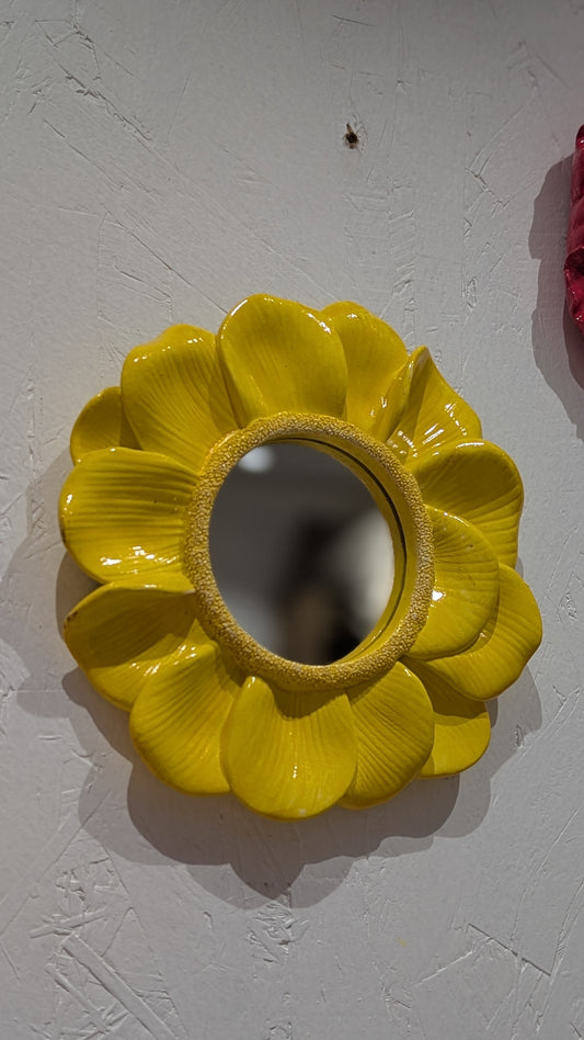 Miroir - Fleur Jaune