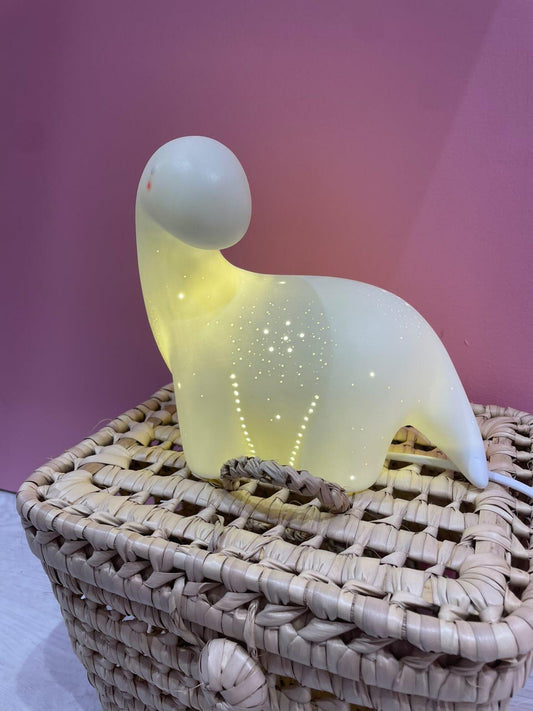 Lampe en porcelaine | Édition limitée - Dinosaure