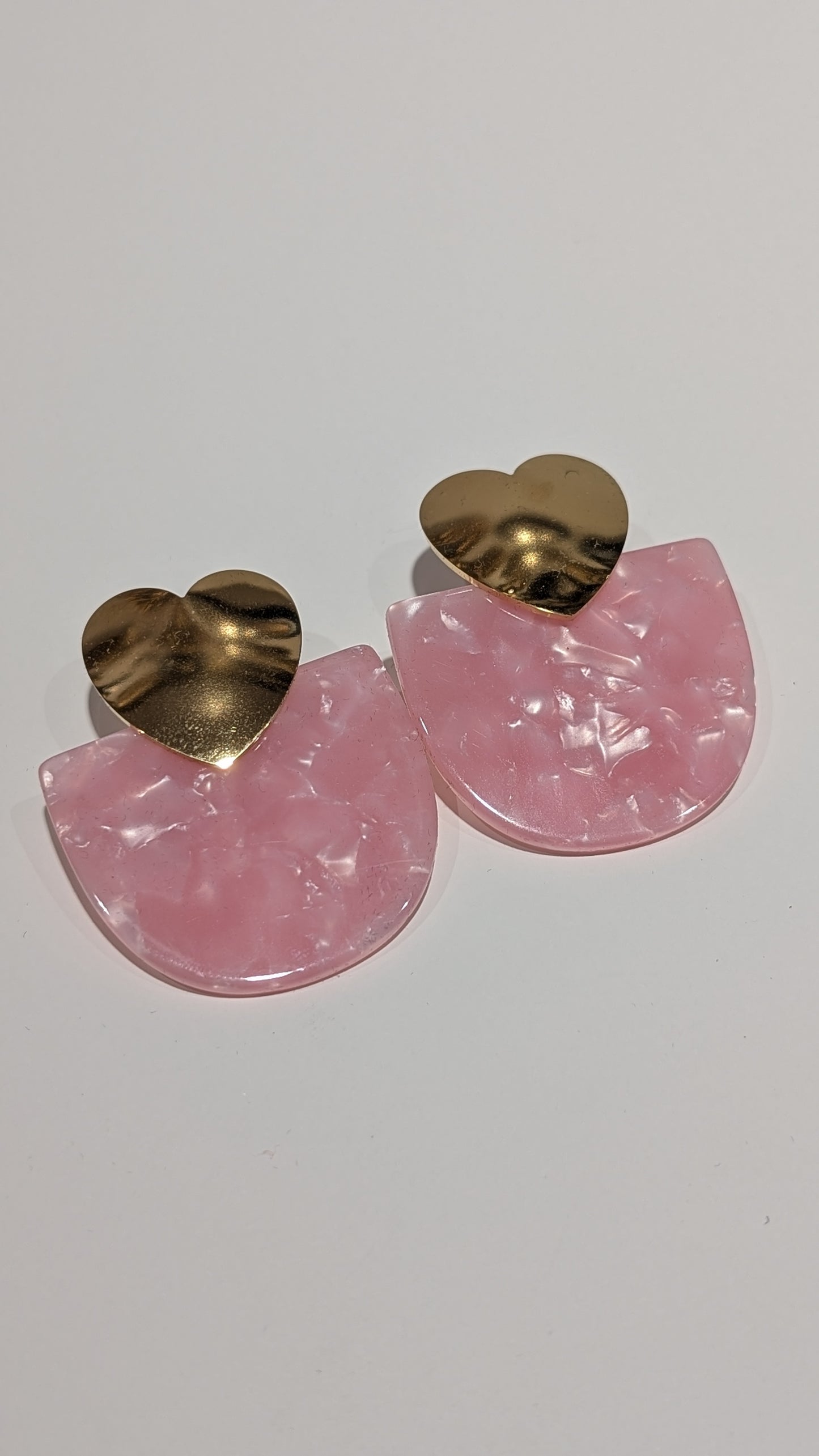 Boucles d'oreilles - Rose/Violet