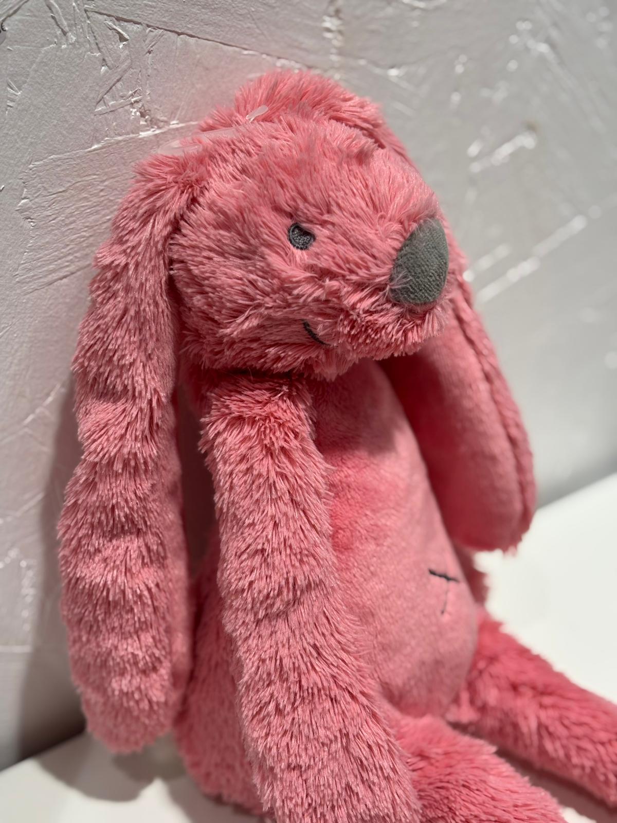 Doudou Lapin 38cm - Hot Pink