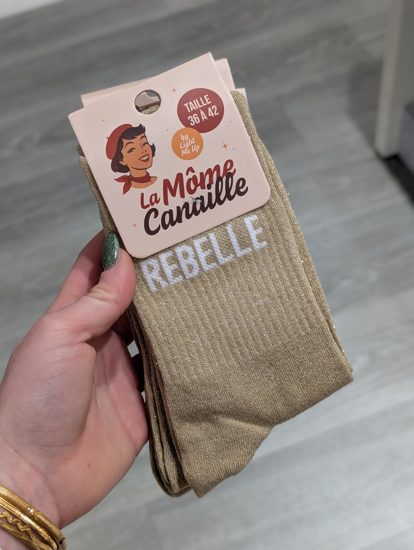 Chaussettes à Paillettes