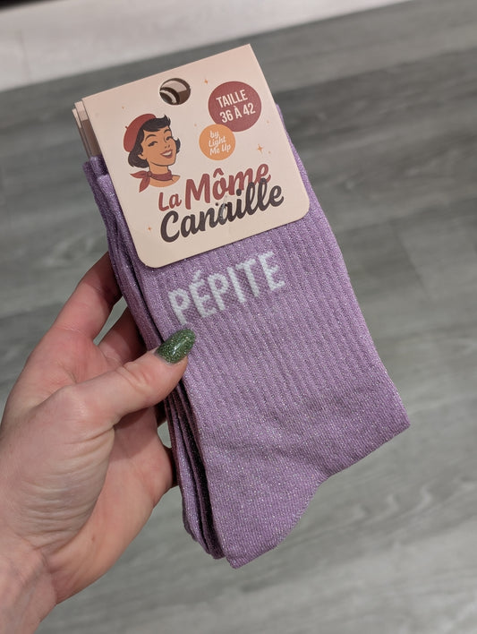 Chaussettes à Paillettes