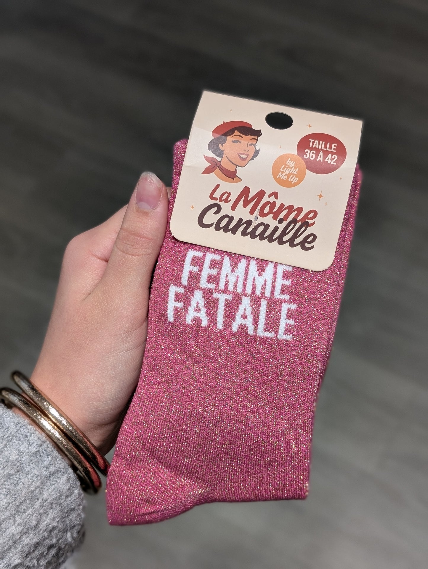 Chaussettes à Paillettes