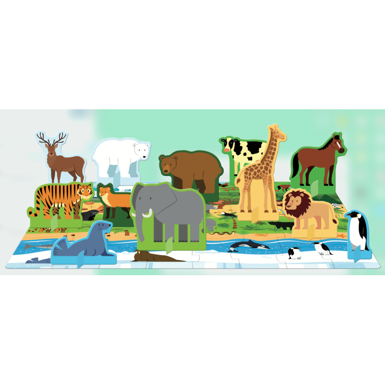 Puzzle - Les Animaux