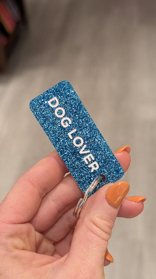 Porte-clés à Paillettes - Dog Lover
