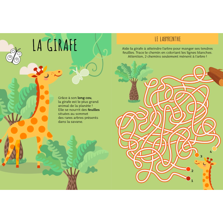 Stickers & Activités - La Savane