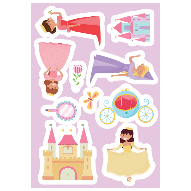 Stickers & Activités - Les Princesses