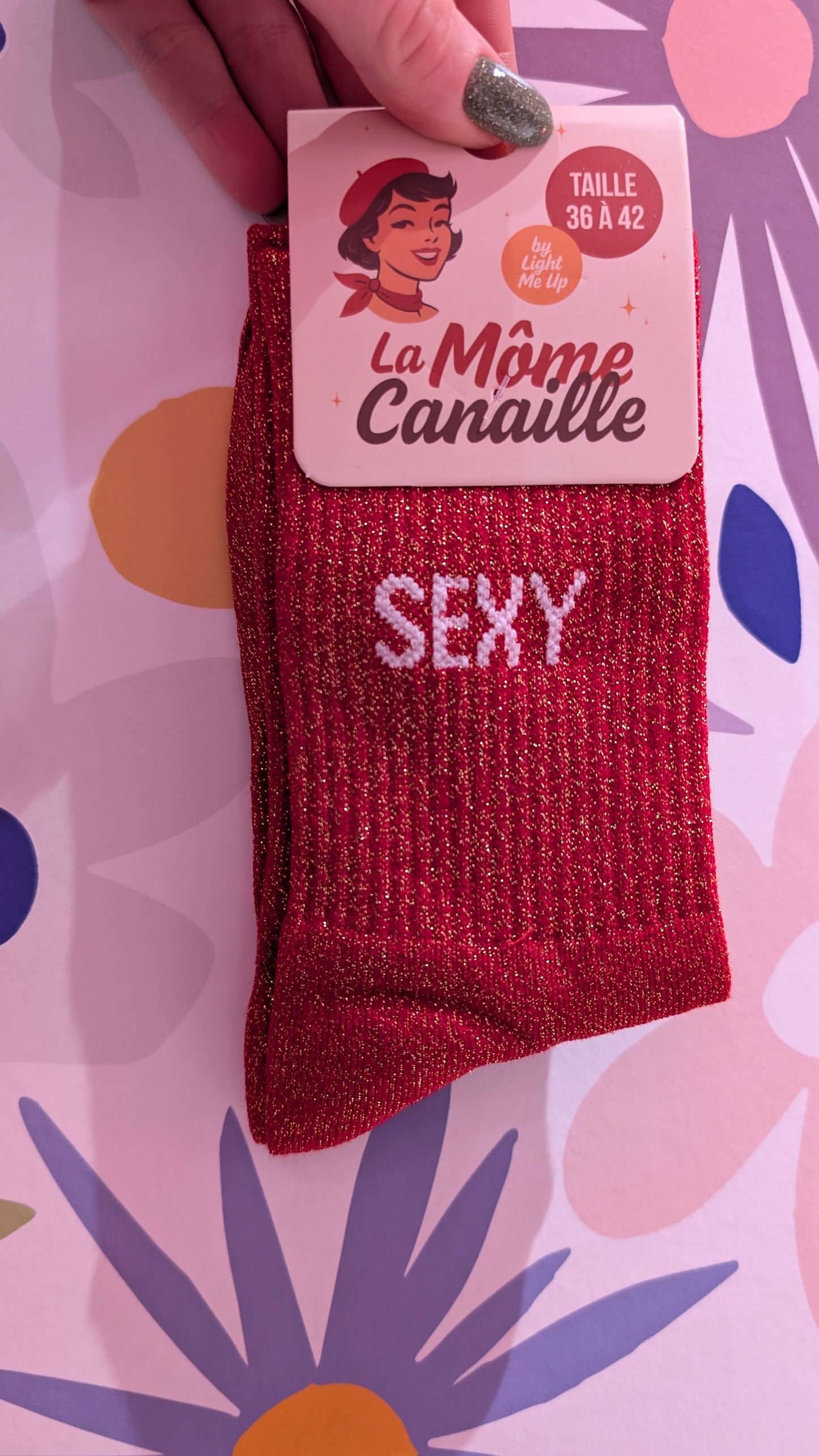 Chaussettes à Paillettes