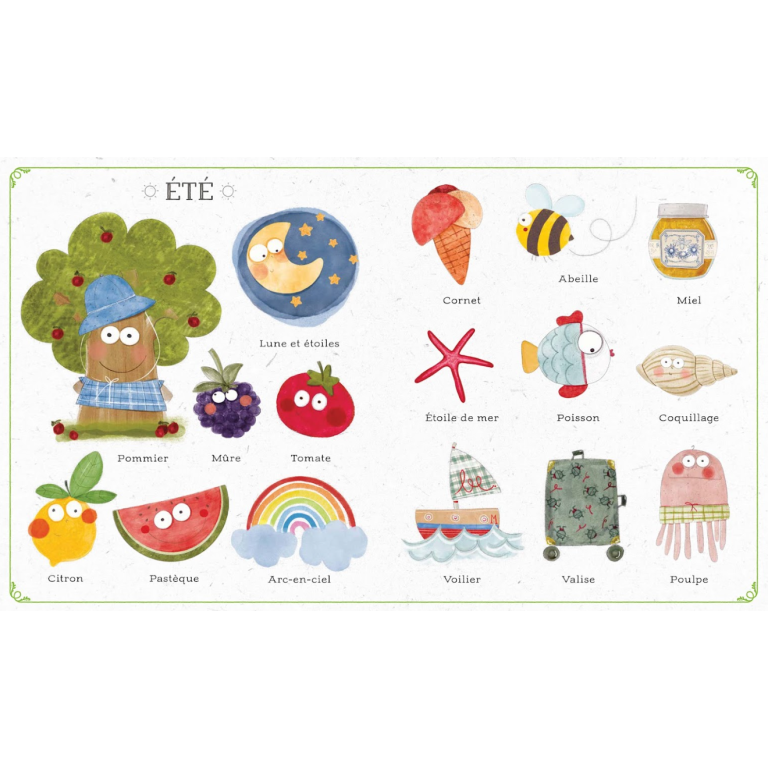 Mon Imagier - Les Saisons