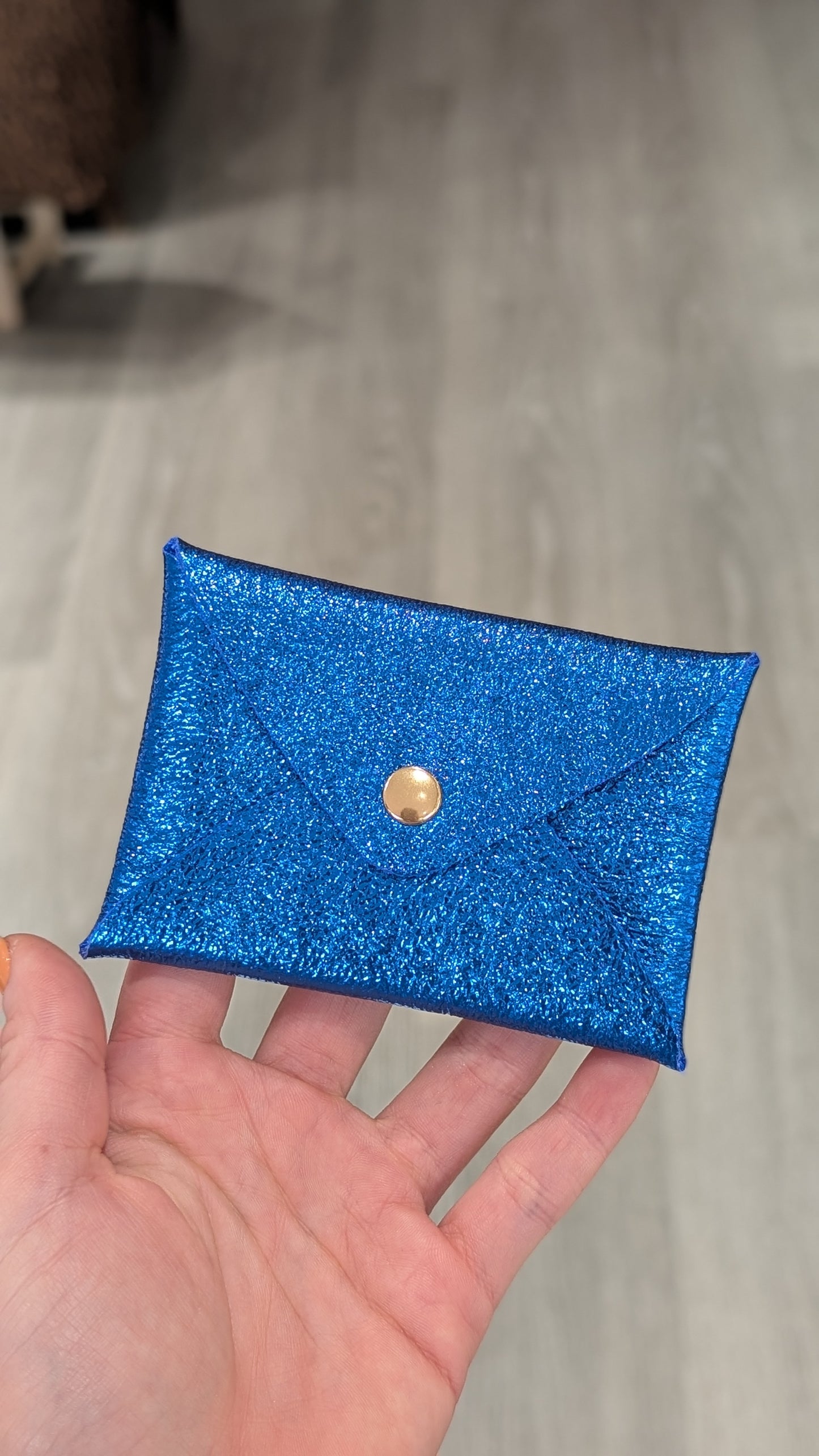 Pochette Origami cuir