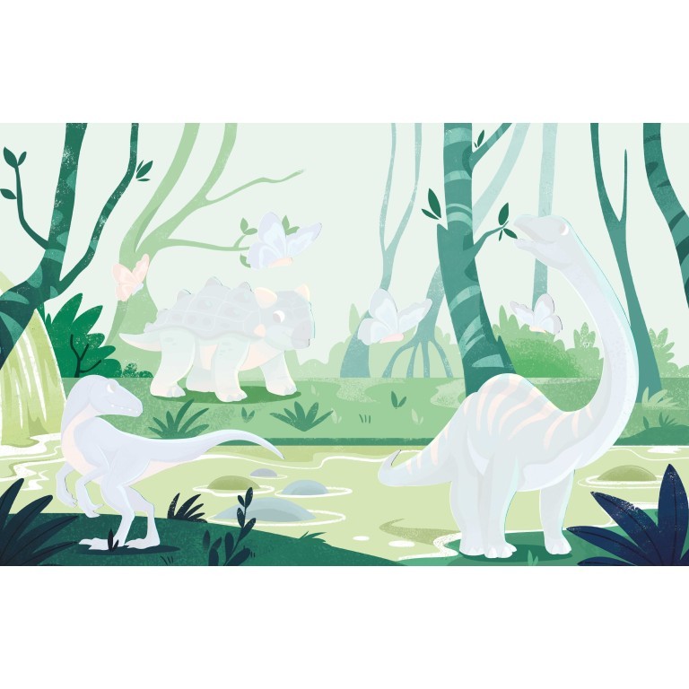 Livre Pinceau Magique - Les Dinosaures