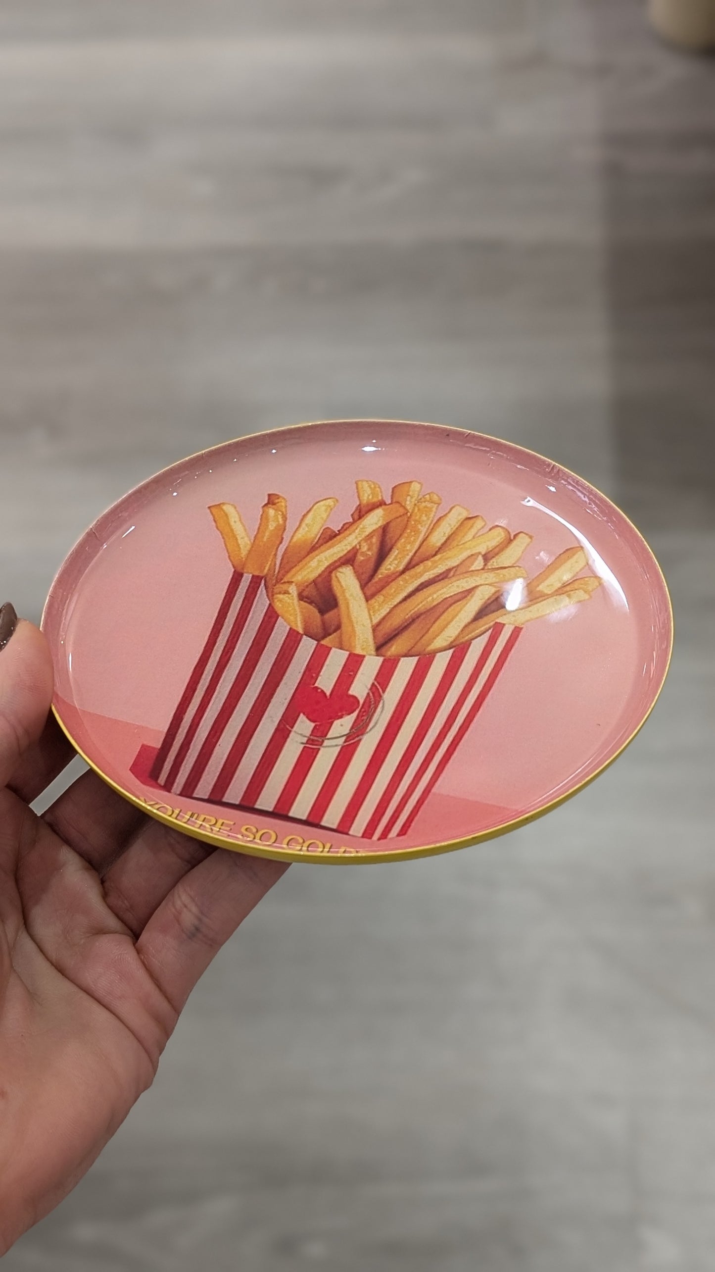 Mini plateau rond - Frites
