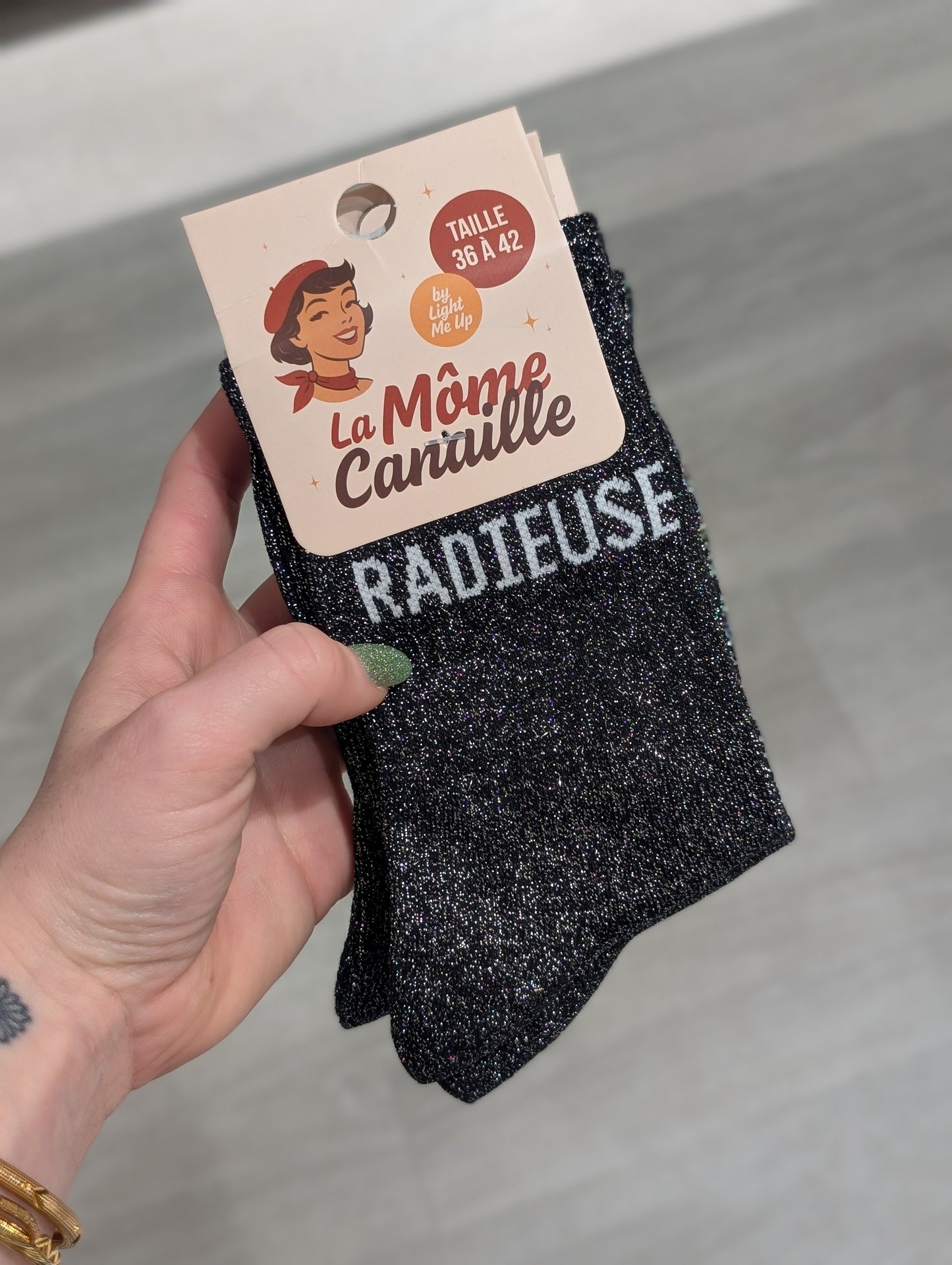 Chaussettes à Paillettes