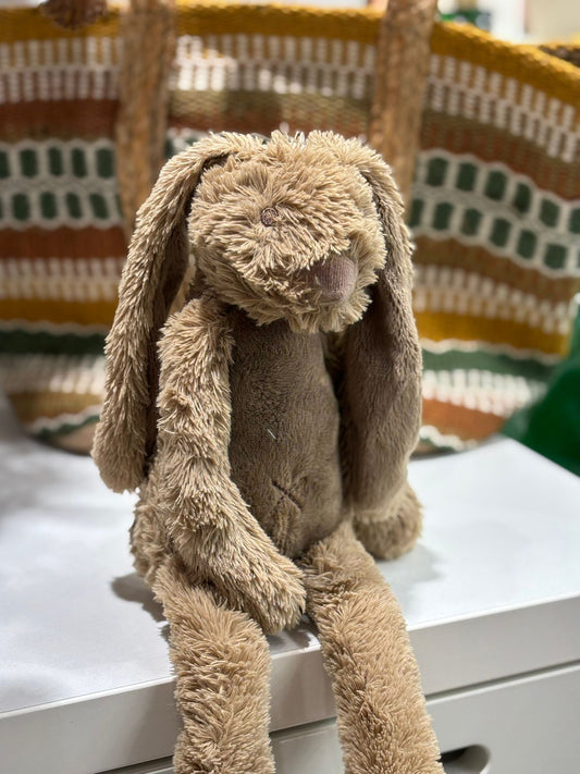 Doudou Lapin 38cm - Marron
