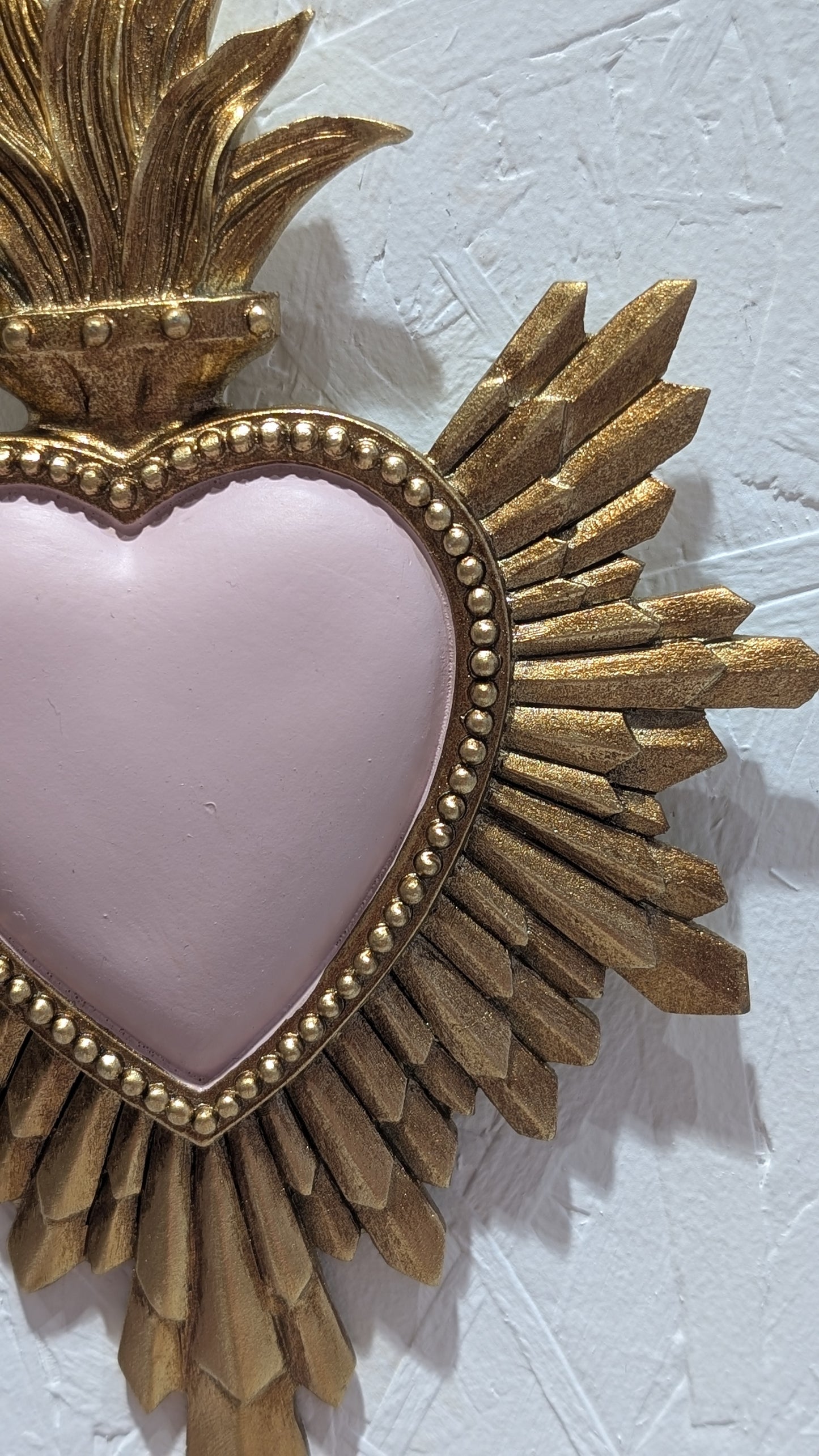 Décoration Murale - Ex-Voto Rose