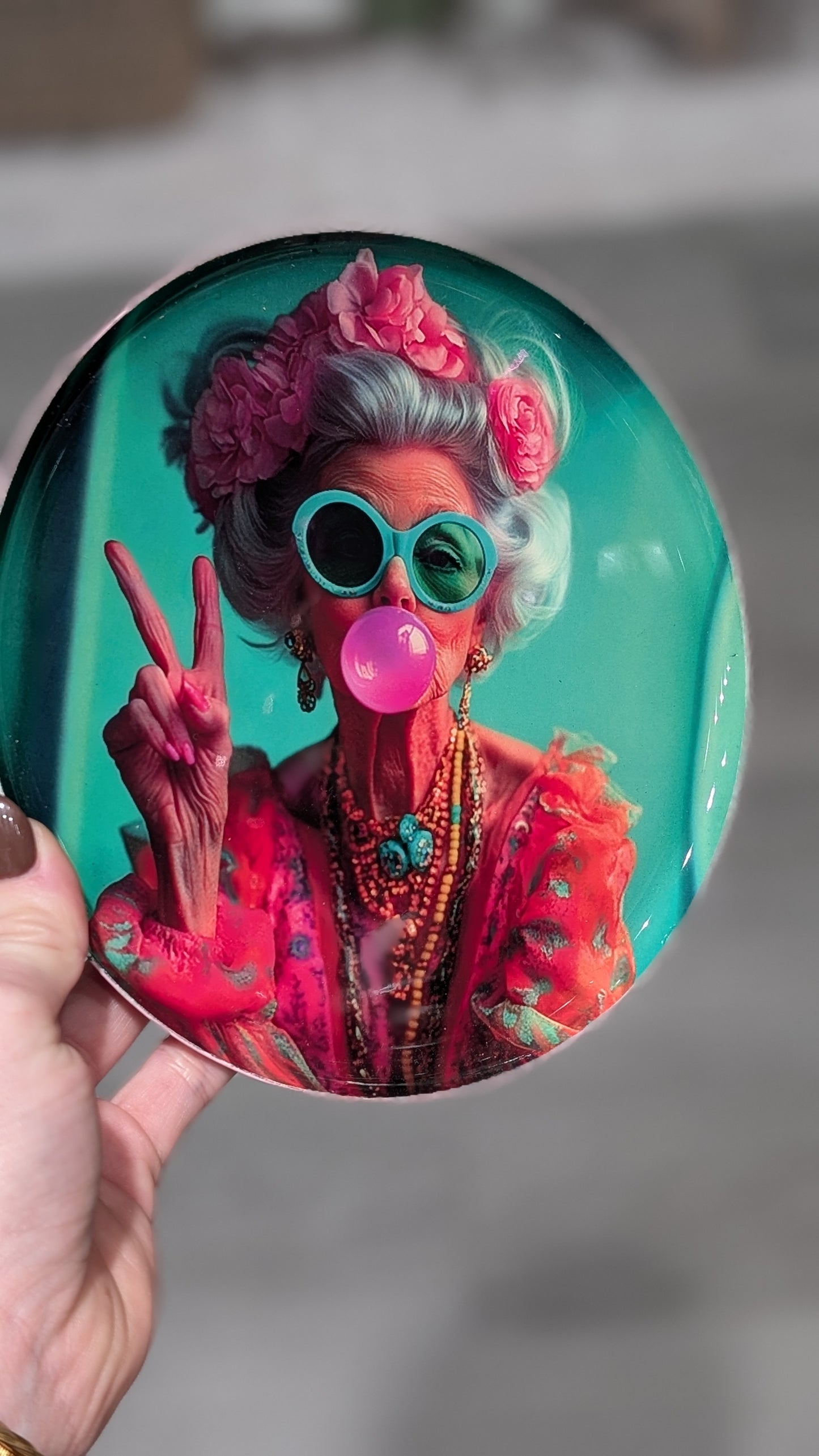 Plateau rond - Femme