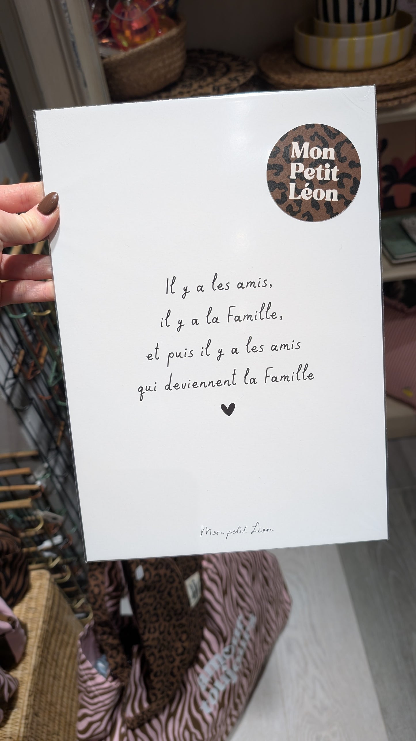 Affiche - Il y a les amis..