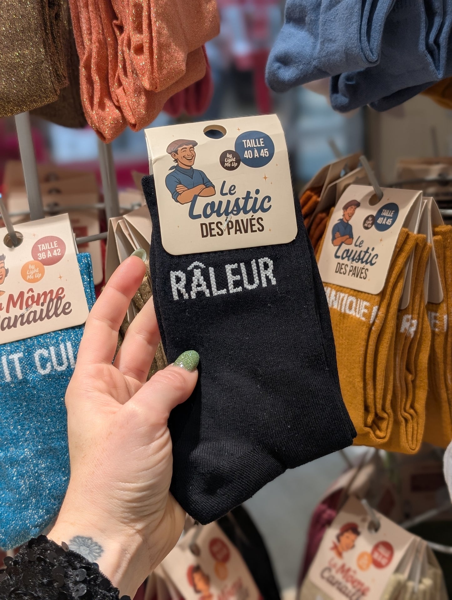 Chaussettes Homme Taille Unique 40–45 – Confort, Résistantes & Respirantes