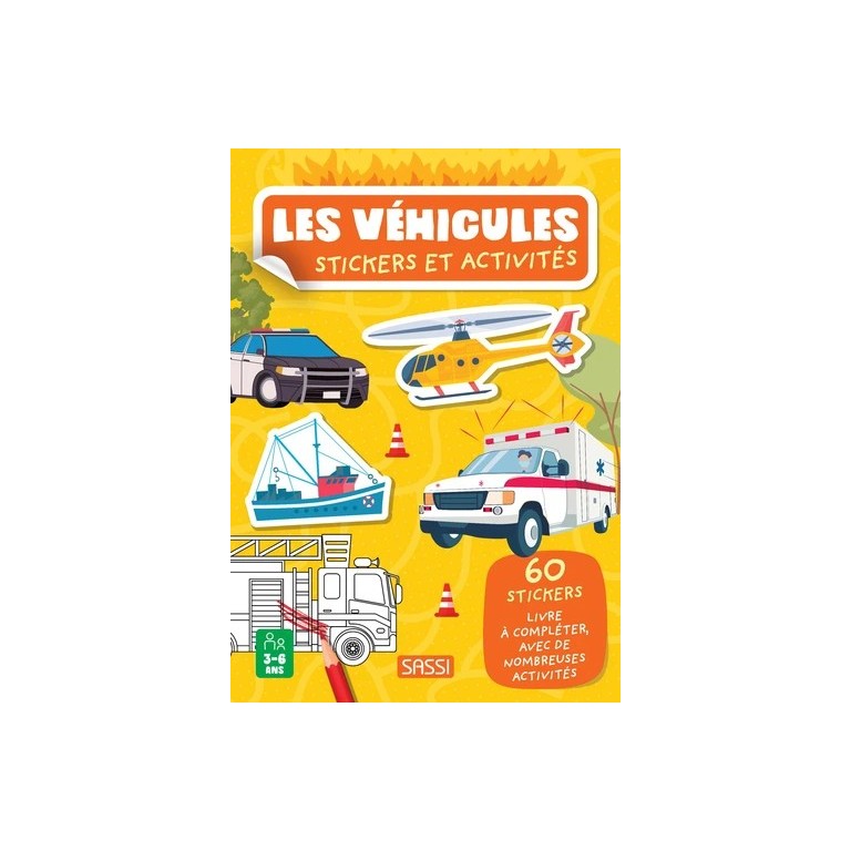 Stickers & Activités - Les véhicules