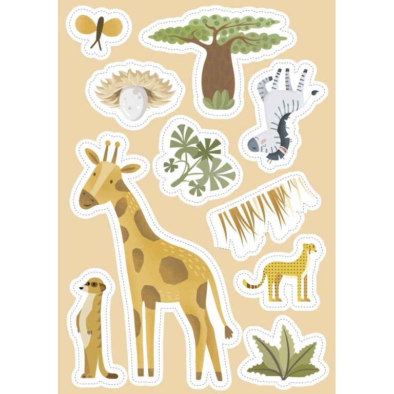 Stickers & Activités - La Savane