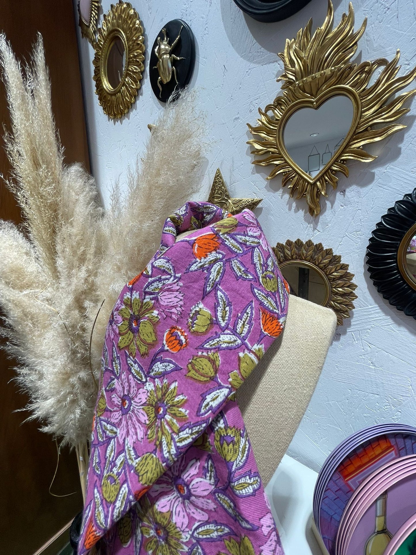 Foulard - Grand format - Violet