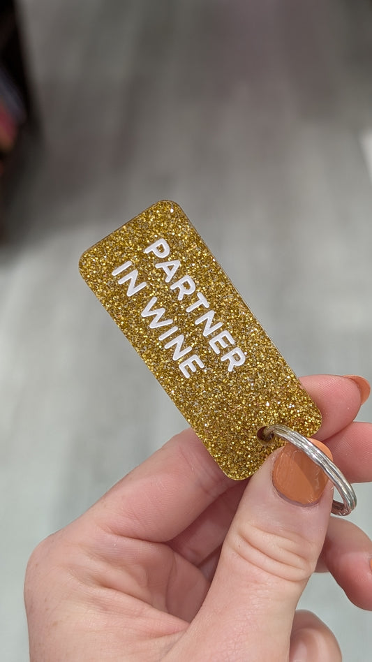 Porte-clés à Paillettes - Partner in Wine