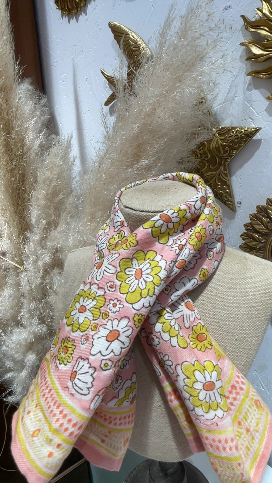 Foulard - Petit format - Rose