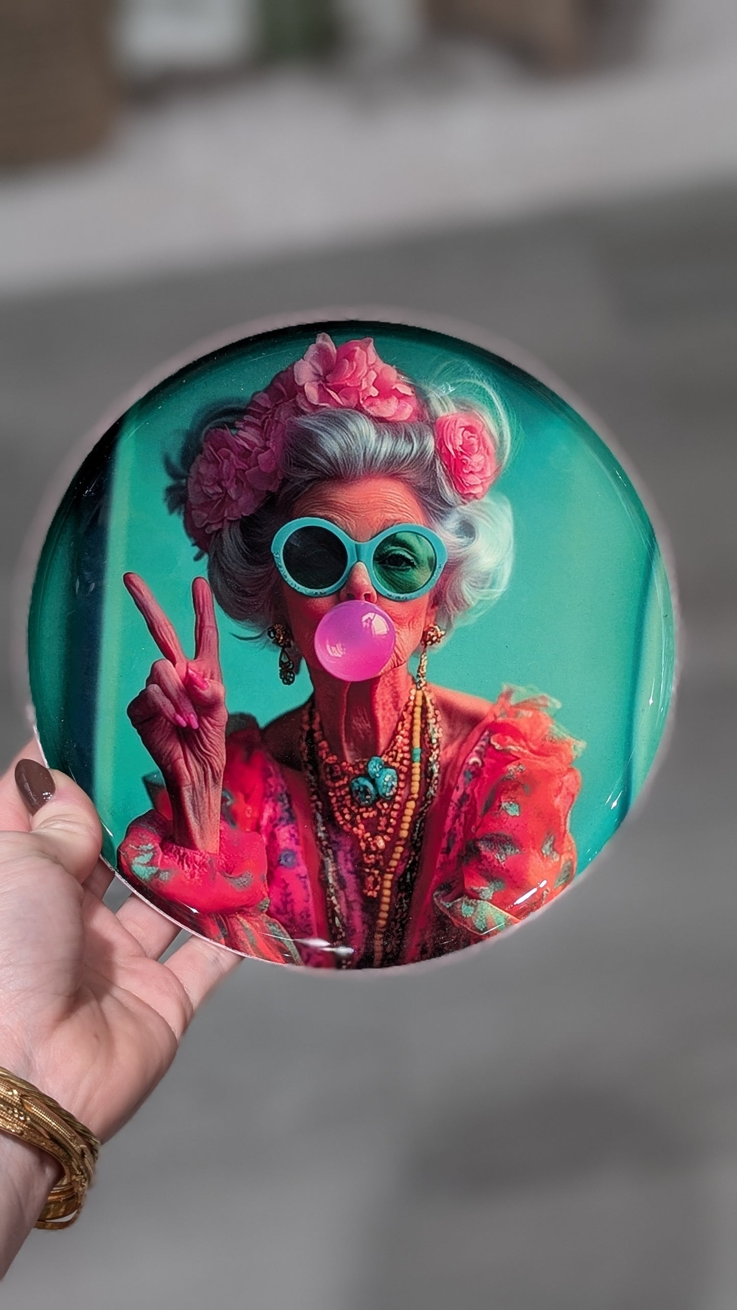 Plateau rond - Femme