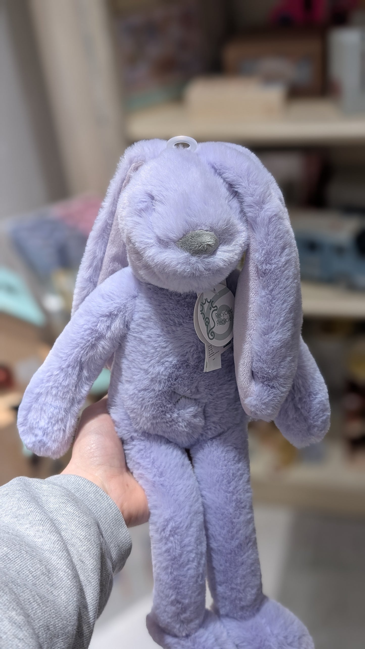 Doudou Lapin 38cm - Lila
